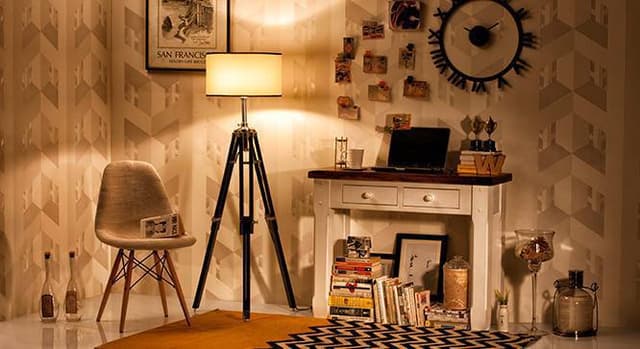 Hubble Tripod Floor Lamp
